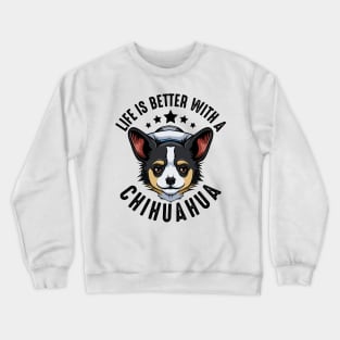 Chihuahua Dog Crewneck Sweatshirt